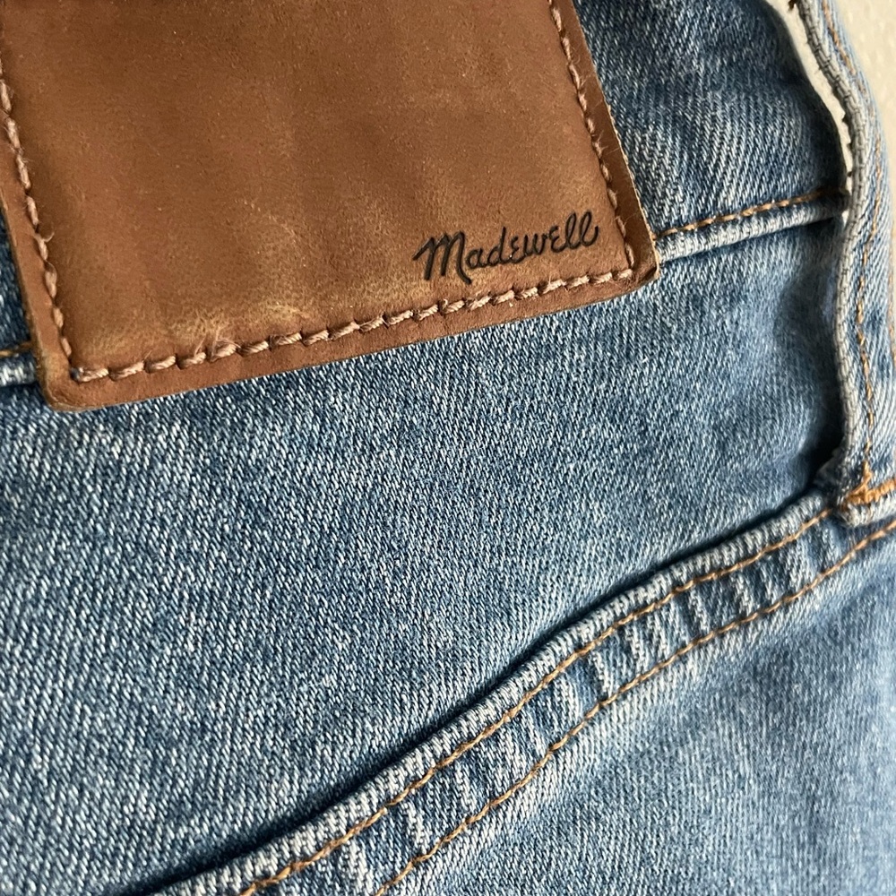 Madewell High Rise Slim Crop Boy Jean - Picture 8 of 9
